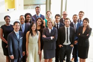 group of attorneys and legal professionals